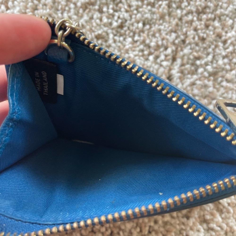Blue Coach Wallet - Picture 3 of 4